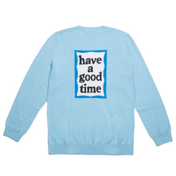 adidas x have a good time knit sweater M - Picture 2 of 5